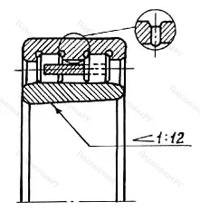 Подшипник  4162940 (NNU 4940K) размер 200x280x80