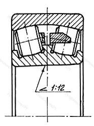 Модификация подшипника 113517 размер 85x150x36 ГПЗ-11