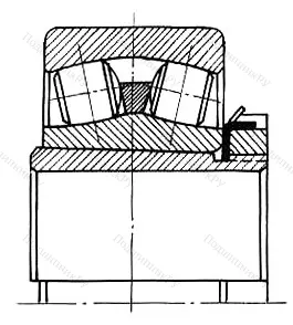 Подшипник  353508 (22209K+H 309) 