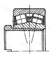 Модификация подшипника 753619Н размер 95x215x73