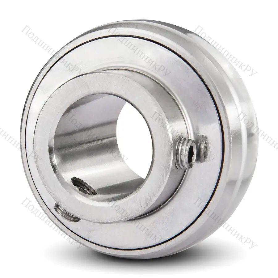 Радиальный шарикоподшипник из нержавеющей стали SS UC 204 - Вал 20мм