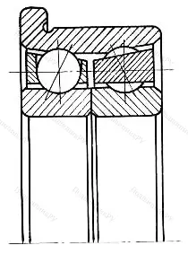 Модификация подшипника 2В0-166805Л размер 25x62/68x28