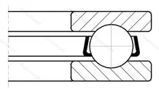 Модификация подшипника 8420Г2 размер 100x210x85