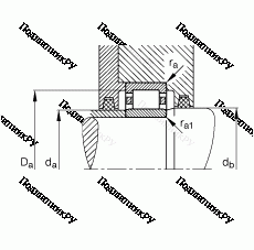 Подшипник NU 309-E-TVP 2