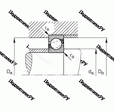 Подшипник 7209-B-TVP